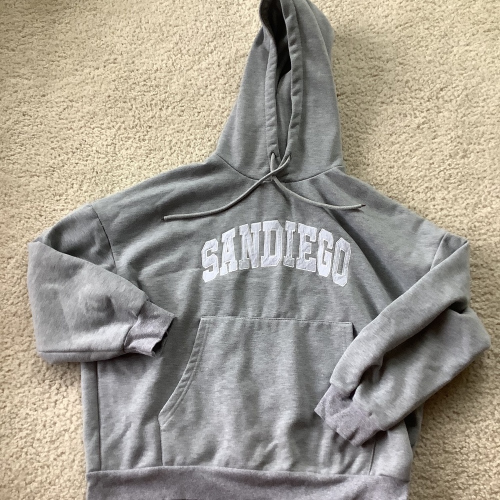 oversized brandy Melville san Diego hoodie